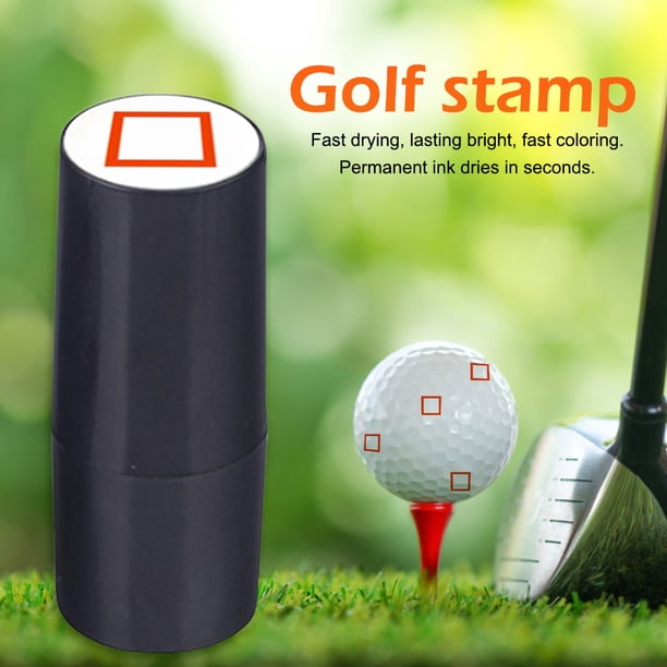 Sello De Pelota De Golf Golf Ball Stamper Stamp Marker Secado rápido Secado rápido Long Last Golf Accesorio