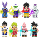 thumbnail image 1 of Set de 8 Figuras de Bloques de Construcción de Anime – Personajes de Batalla con Accesorios, Juguete Coleccionable de ABS para Niños y Fans, 1 of 5