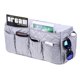thumbnail image 1 of Bolsas De Almacenamiento Organizador Organizador de reposabrazos de sofá antideslizante para sillón Caddy con 14 bolsillos (gris) Likrtyny Libre de BPA, 1 of 8