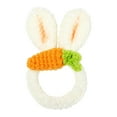 thumbnail image 1 of Riforla 1 Pack Stuffed Rabbit Style Hair Bands Hair Scrunchies Hair Elastics Ties Ropes Plush Bunny Ponytail Holders for Children Girls Hair Rope White, 1 of 9