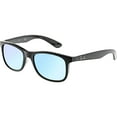 thumbnail image 1 of Ray-Ban Boy's RJ9062S-701355-48 Black Rectangle Sunglasses, 1 of 3