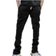 thumbnail image 1 of Pantalones largos para hombre, de color liso, con bolsillo y cordón, informales, juveniles, versátiles, deportivos, de gran tamaño., 1 of 8