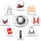thumbnail image 4 of Stainless Steel Ceiling Wall Mount Hook Suspension Bracket Hook For Gym Rings Yoga Hammock Swing Hanging Chair, 4 of 7