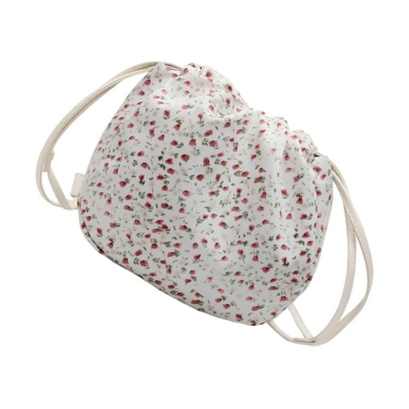 Bucket Purse Lightweight Nylon Tote for Women Ergonomic Handle Multi-Pocket for Office and Travel