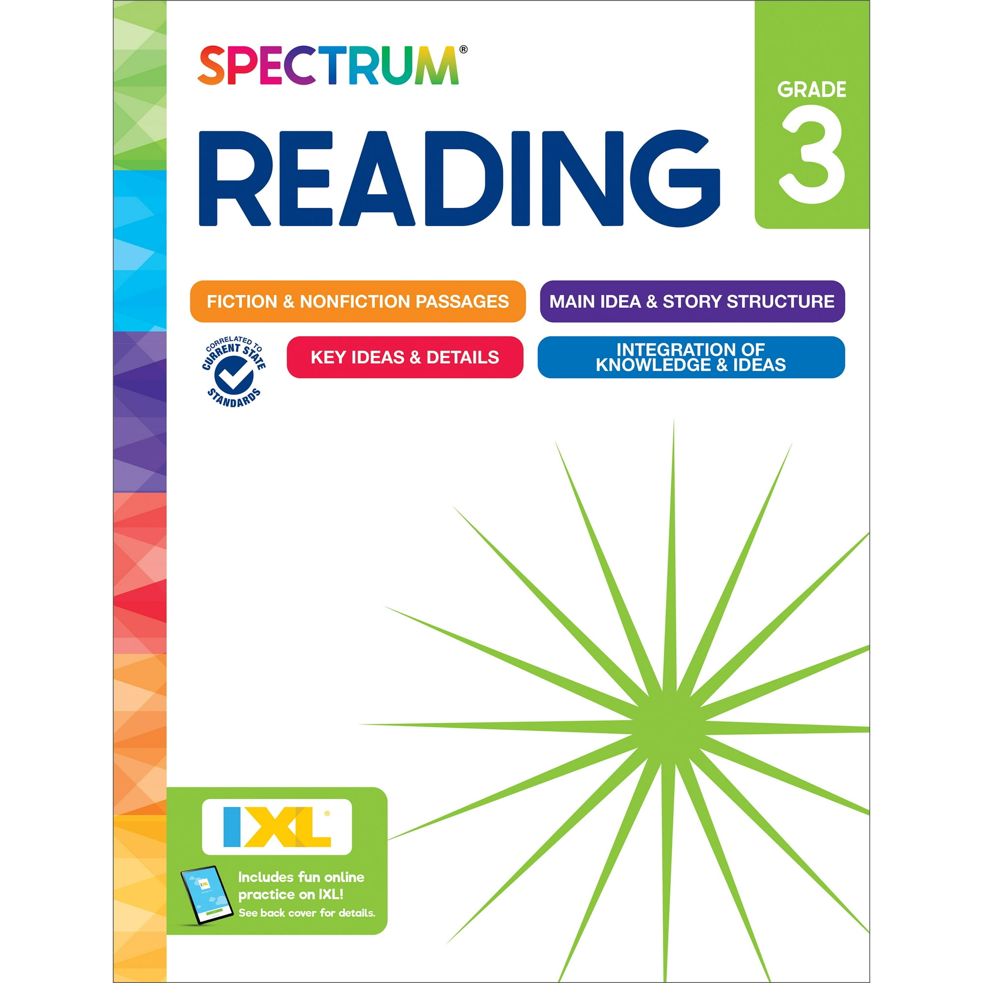 Spectrum Reading Workbook (192 pages) Grade 3