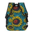 thumbnail image 4 of Fotbe Sunflowers Pattern Casual Backpack for School, Travel, and Outdoor Activities - Durable, Lightweight, and Comfortable, 4 of 5