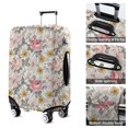 thumbnail image 5 of Pioneer Flower Floral Print Pattern Luggage Cover Fashion Suitcase Cover Baggage Covers Fit 25-28 Inch Luggage (Go Travel), 5 of 5