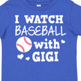 thumbnail image 4 of Inktastic I Watch Baseball with My Gigi Boys or Girls Toddler T-Shirt, 4 of 5