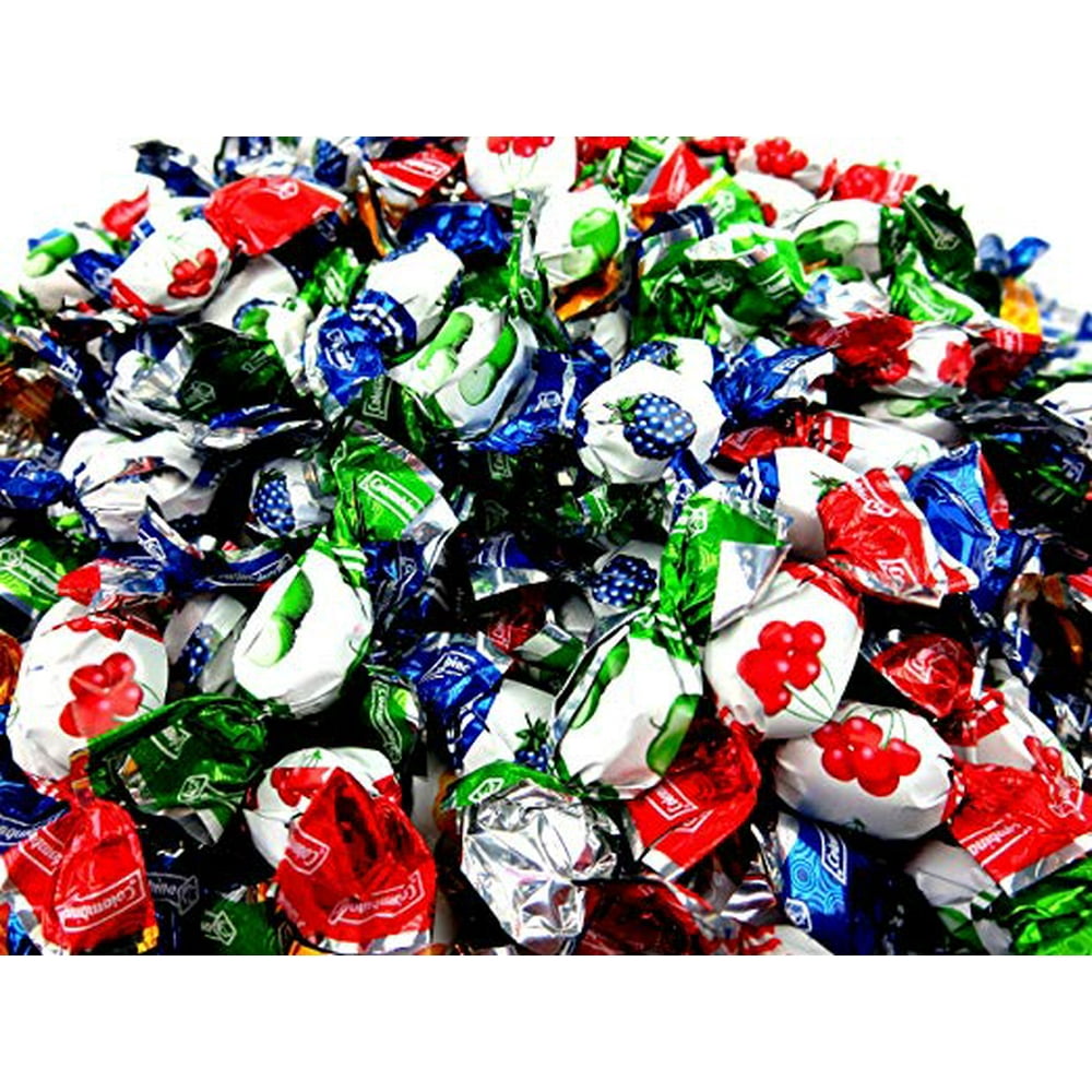 Colombina Fancy Fruit Filled Assorted Candy, 2.2 lb Bag Over 660 pieces