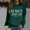 Green, variant on Women's Winter Fashion Sweatshirt Festive Christmas Print Round Neck Top Hot Hoodie