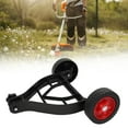 thumbnail image 1 of Lawn Trimmer Support Wheels, String Trimmer Wheel Quick Installation Stable ABS  for Horticultural Work, 1 of 7