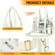 thumbnail image 5 of Bolsa de mano transparente para mujer aprobada por el estadio, 5 of 8