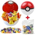 thumbnail image 2 of Figuras de acción de Pokémon para niños, juguete de figuras de acción de Pokémon de 6,8 Cm, unids/pack elfo de bola de 24, 2-3cm, monstruo de Pikachu Pokeball, regalo para niños, 2 of 4