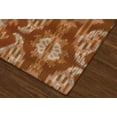thumbnail image 2 of Dalyn St Croix Area Rug SX7 Sx7 Paprika Paprika Squares Swirls 8' 2" x 10' Rectangle, 2 of 3