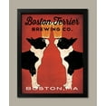 thumbnail image 1 of Boston Terrier Brewing Co. Poster Print by Ryan Fowler; One 11x14in Black Framed Print, 1 of 1