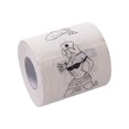 thumbnail image 5 of 1 Roll 2 Ply Funny Joke Toilet Paper Cute Cartoon Pattern Print Bathroom Tissue for Home Office Hotel, 5 of 6