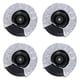 thumbnail image 1 of 4 Uds. De cubiertas de rueda de coche, Protector solar Universal de aluminio, protectores a prueba de polvo, cubierta de barco, remolque, Cubiertas para muebles de jardín Plata 23-25 ​​pulgadas Wosthever HA039439-01, 1 of 6