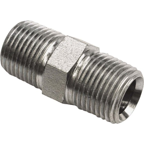 Apache 39035442 0.25 in. Male Pipe x 0.25 in. Male Pipe Hydraulic Adapter