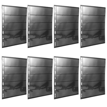 HINTRMENT Stamp Album Binder Plastic 10 Sheets 11.00X8.45X0.08In