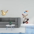 thumbnail image 2 of Figura de pájaro, estatua de , escultura, adorno de animal, material de resina, decoración artística, adecuada para oficinas, dormitorios, salas, 2 of 8