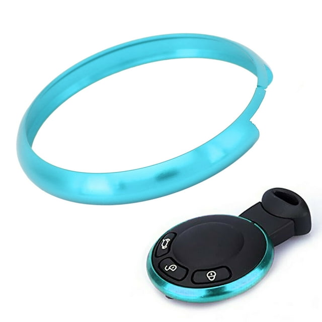 Bague de Remplacement en Alliage d'Aluminium pour Porte-Clés, pour MINI R55 R56 R57 R58 R59 R60, Bague Décorative, Protège Porte-Clés, Remplacement Direct, Pratique à Utiliser