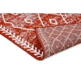 thumbnail image 3 of Furnishmyplace Furnish My Place Trellis Pattern Rug - Rust, Bohemian Rug 2'x8', 3 of 10