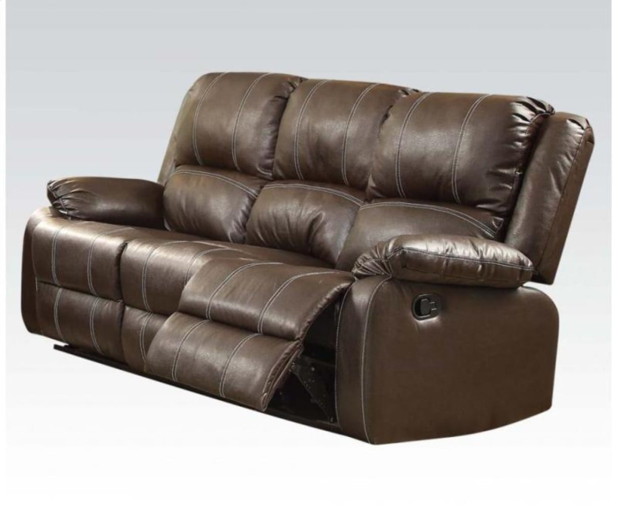 Modish Polyurethane Sofa Motion Brown