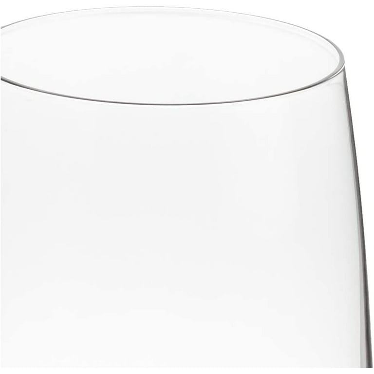 Voglia Nude 16 oz Iced Tea Glass - Crystal - 3 inch x 3 inch x 7 1/2 inch - 6 Count Box, Clear