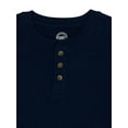 thumbnail image 3 of Wonder Nation Boys Henley Shirt with Short Sleeves, Sizes 4-18, 3 of 3