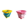 thumbnail image 2 of YWIYIUD 3PCS Durable Foldable Beach Bucket for Summer Beach Camping and Outdoor Activities Portable and Durable MultiPurpose Beach Toys Bucket Suitable for Teens and Adults, 2 of 4