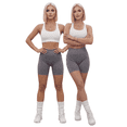 thumbnail image 1 of Set De Dos Biker Short Mujer Stretch Unitalla Shore Dama Chores Gym Talle Alto, 1 of 5