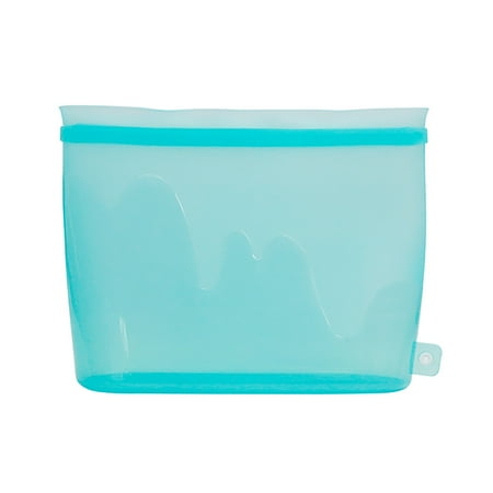 

Kehuoyezai Silicone Fresh-keeping Bag Kitchen Picnic Snacks Thickened Fresh-keeping Washed Storage