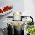thumbnail image 4 of Spaetzle Maker Noodle Dumpling Maker Premium Grade Stainless Steel with Comfort Grip Handle Dishwasher Safe, 4 of 7