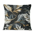 thumbnail image 3 of Designart "Marbled Pattern Infused With Tribal Essence II" Marble Printed Throw Pillow, 3 of 5
