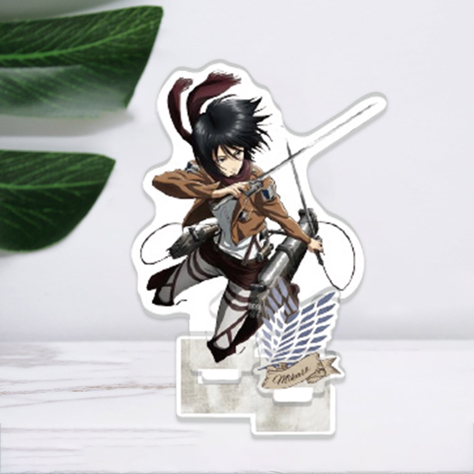 DejavYOU Attack on Titan Stand Figure, Cartoon Anime Characters Eren Jger  Ackerman Armin Acrylic Stand Model Gift for Anime Fans - Walmart.com