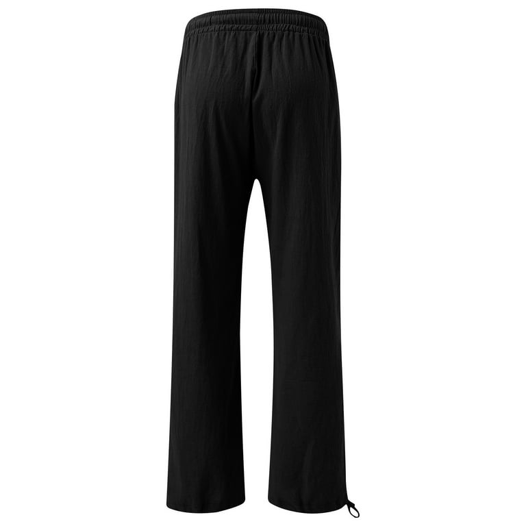 Ersazi Sweatpants Women Baggy Women'S Fashion Straight Pocket Button Wide  Leg Loose Relaxed Sports Pants On Clearance Black Yogalicious Leggings  Xxxxxl 