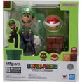 thumbnail image 1 of Super Mario Figurine Articulée de 5 Pouces S.H. Figuarts - Luigi Réédition, 1 of 2
