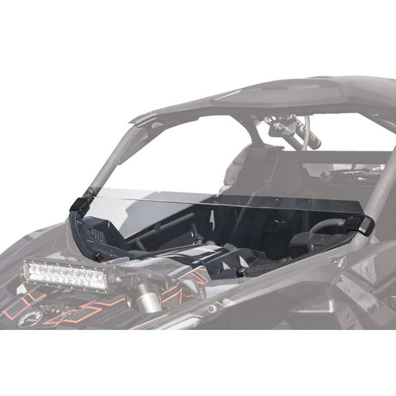 Tusk Removable Half Windshield Clear For CAN-AM Maverick X3 X RC Turbo R 72 Inch 2018-2019