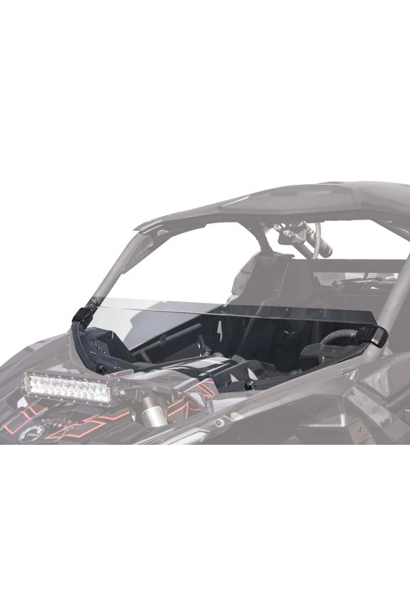 Removable Half Windshield Clear For CAN-AM Maverick X3 X RC Turbo R 72 Inch 2018-2019