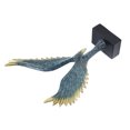 thumbnail image 2 of Nordic Wing Statue Resin Sculpture Statue Ornaments Modern Living Room Decoration Desktop Abstract Crafts Champagne Blue, 2 of 8