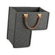 thumbnail image 3 of Cesta de escalera con asas, organizador de almacenamiento, moderna cesta de escalera plegable en forma de L para computadoras, ropa, decoración del, 3 of 8