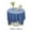 Blue, variant on Up to 60% off SEMPAI 60%Cotton,40%Linen Tablecloths With Fringe For Small Tables, 55x55 Inch Linen Sqaure Table Cloth For Wedding, Party, Indoor,Outdoor, Machine Washable Summer Savings Christmas Eve