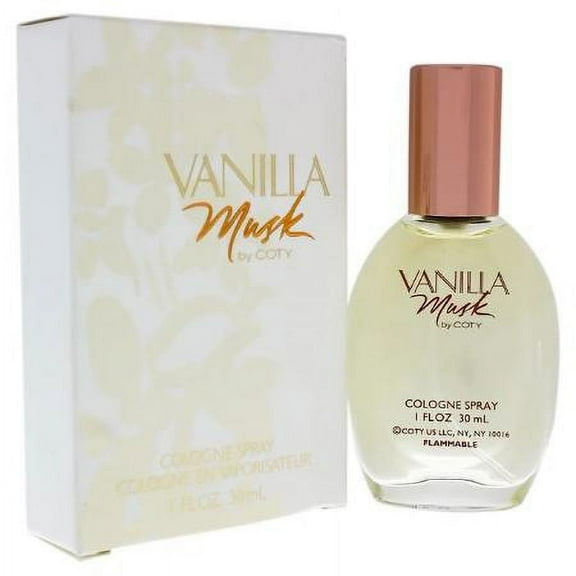 Vanilla Musk Cologne 1.0 Oz Women's Perfume Coty