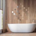 thumbnail image 4 of 60pcs Small Round Mirror Stickers Circular Mirror Tiles Mosaic Pieces Mirror Wall Stickers Craft Mirror Little Mirror Centerpieces, 4 of 4