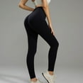 thumbnail image 4 of WAYUTE Leggings for Women Tummy Control Seamless for Push up Non See Through Compression Pants Stretchy Fit Running S, 4 of 4