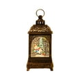 thumbnail image 2 of NWOKYZGH Lighted Christmas Snow Globe Water Lantern with Swirling Glitter Decoration for Christmas Home, Living Room, Battery Operated, 2 of 6