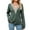 Army Green(New), variant on PNTUTB Women's Casual Loose Fit Comfortable Fashion Solid Color V-Neck Pullover Long Sleeve Top&Flash Picks