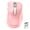 Pink, variant on 2.4GHz Silent Wireless Mouse, 1400 DPI Portable Optical Cordless Mouse with USB Receiver, 5 Buttons, Computer Mouse for Laptop PC Desktop MacBook, Red