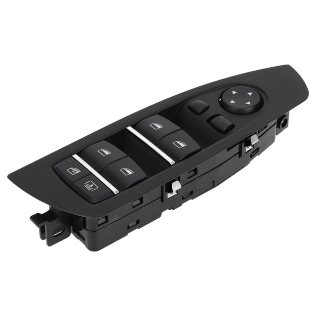 Interruptor de ventana eléctrica Unique Bargains No. 61319241915 para el lado del conductor delantero izquierdo para BMW 740i 750i para Alpina B7 Negro