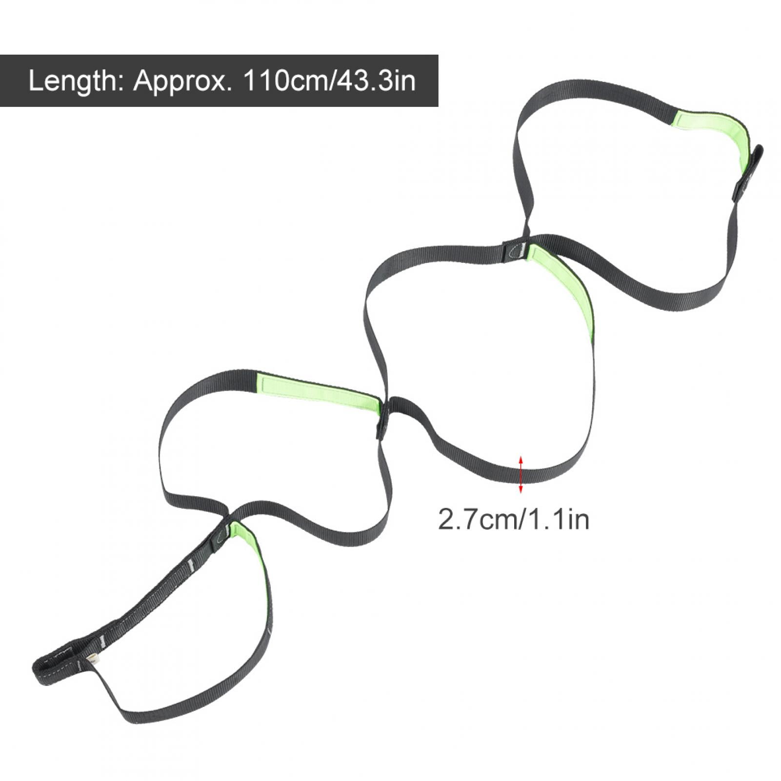 YOUTHINK Outdoor Hanging Rope Ladder Flat Belt Step Ascend Strap For Mountaineering Rock Climbing,Hanging Rope Ladder